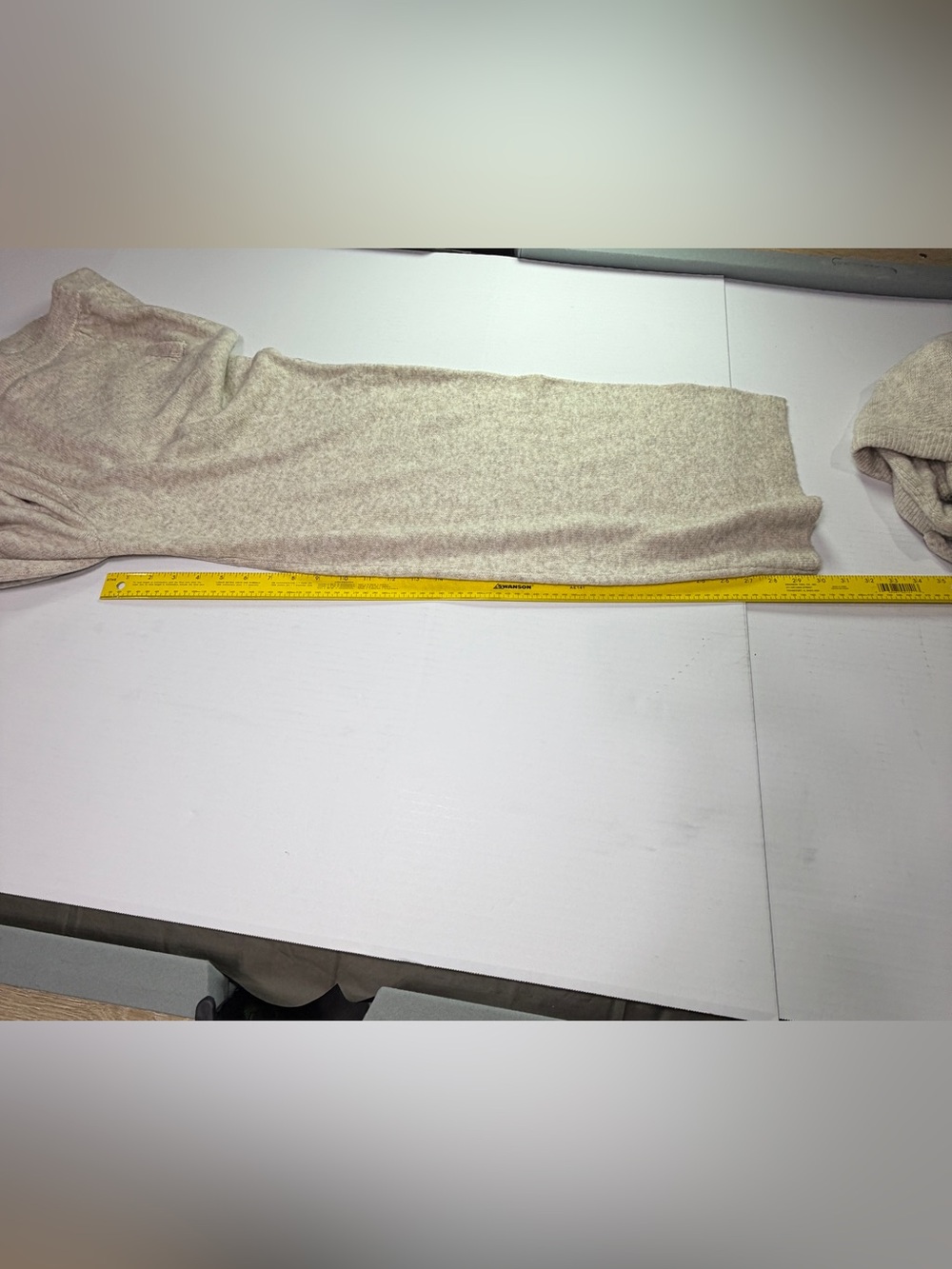 NWT Nordstrom Lounge Set XL Beige Heather 2 Piece Hoodie Pants - Picture 12 of 14